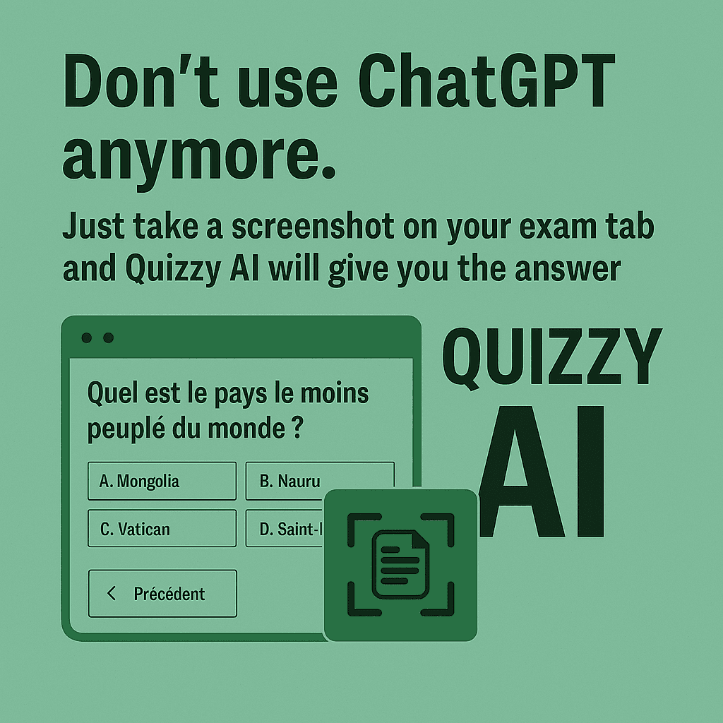 SaaS - Quizzy App - Instant Answers to Your Exam Questions